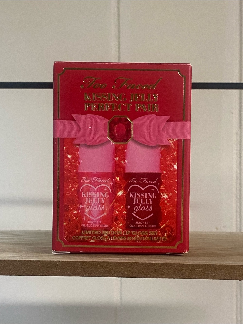 Limited Edition Too Faced Perfect Pair Kissing Jelly Gloss Set